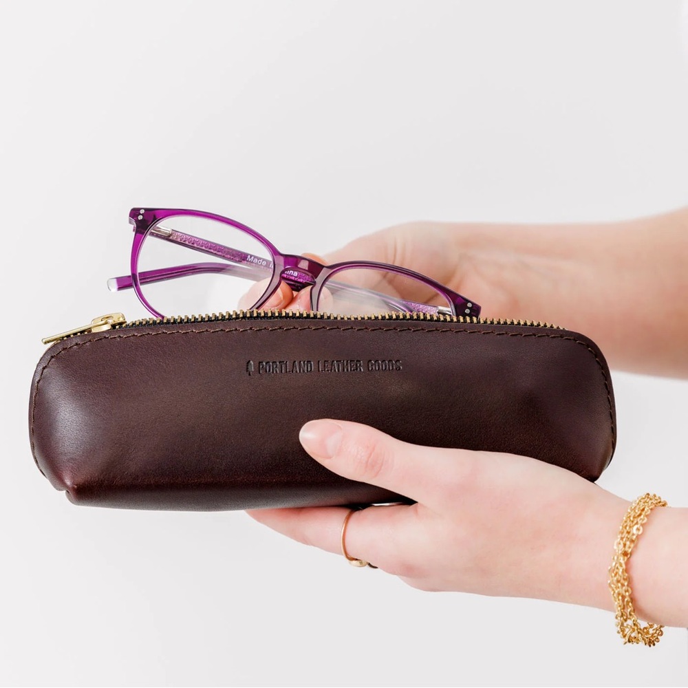 Portland Leather Brown Sidekick Case